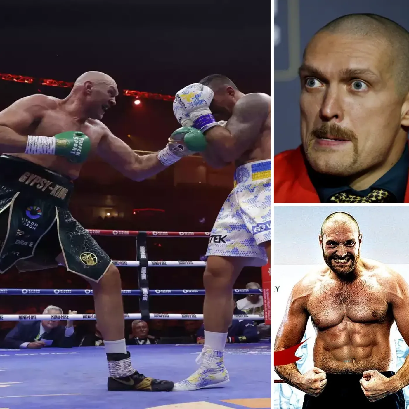 Tyson Fury made a grand appearance with an arrogant plan to defeat Usyk.