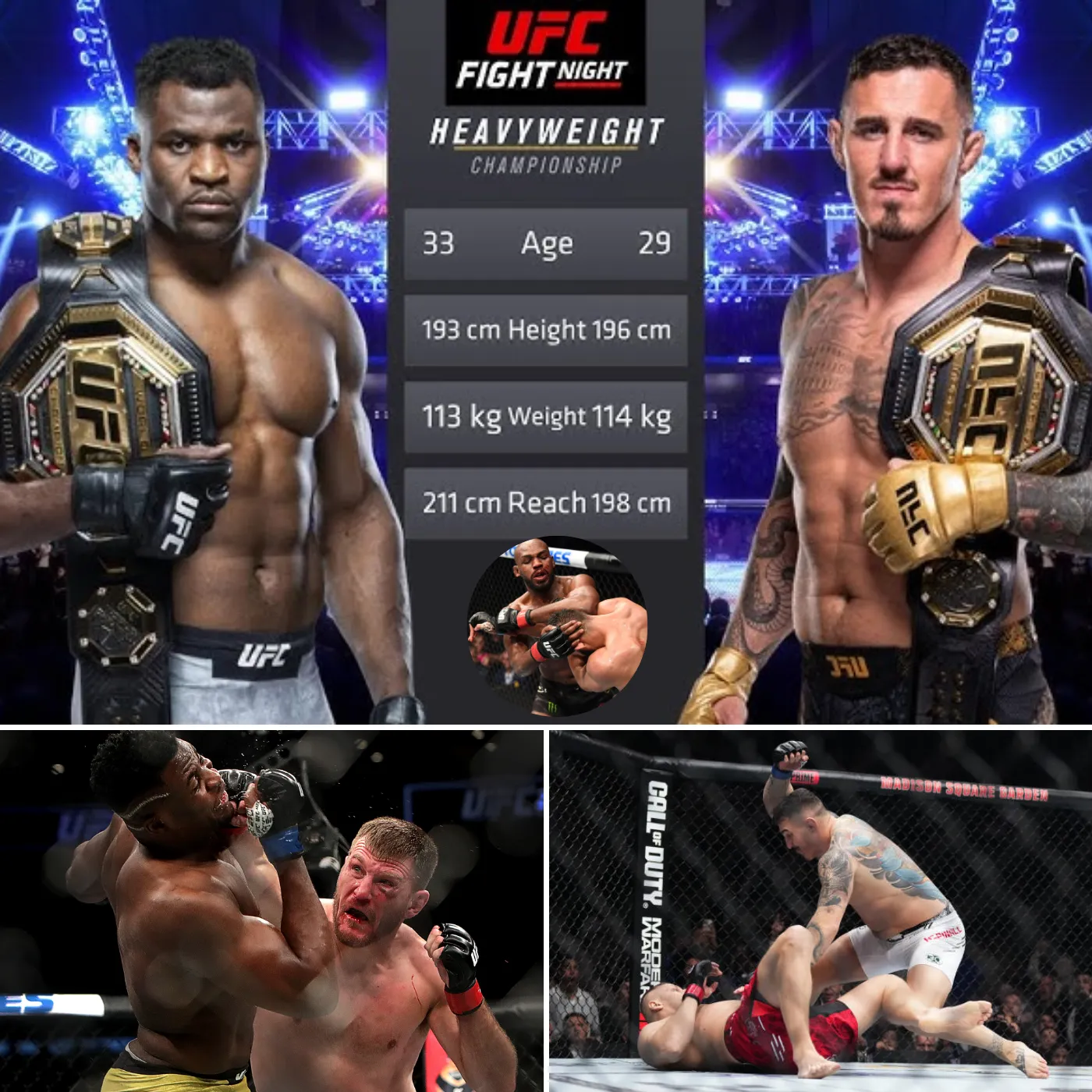 jonny meat is just meat don’t make a big deal out of it. Ngannou doesn’t accept reward after winning Aspinall