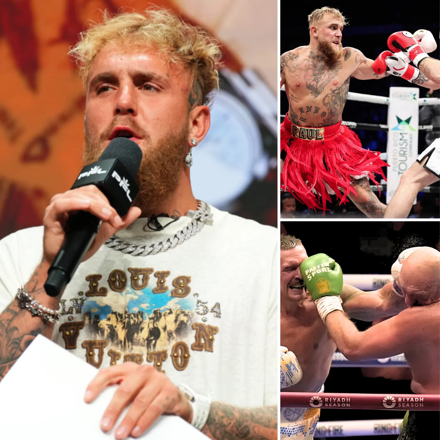 Jake Paul’s controversial remarks about the Usyk vs. Fury rematch sparked fierce reactions