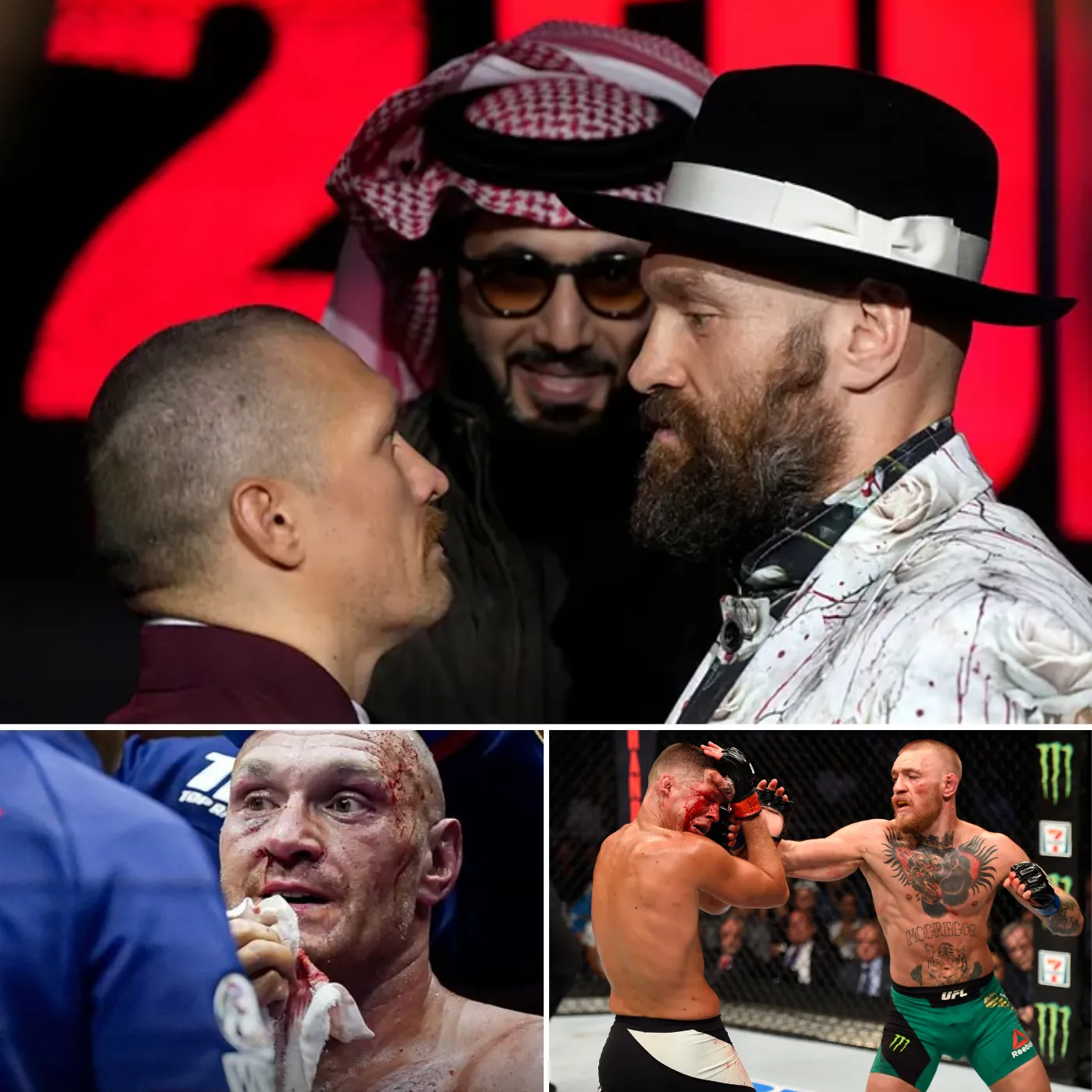 Oleksandr Usyk vs. Tyson Fury 2 The winner is predetermined, says McGregor.