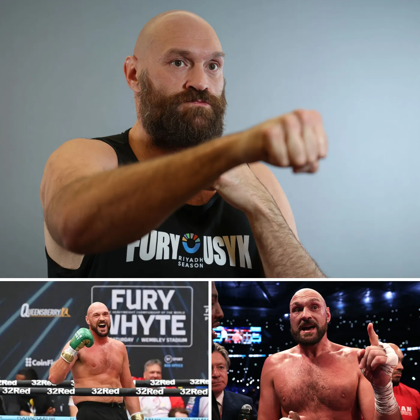 Tyson Fury Vows to Shock the World in Explosive Usyk Rematch