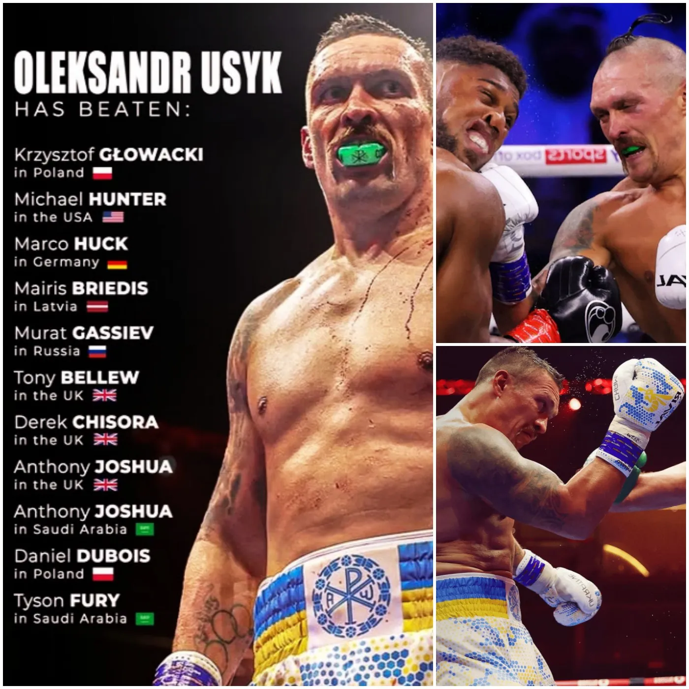 Home advantages mean nothing to the Oleksandr Usyk