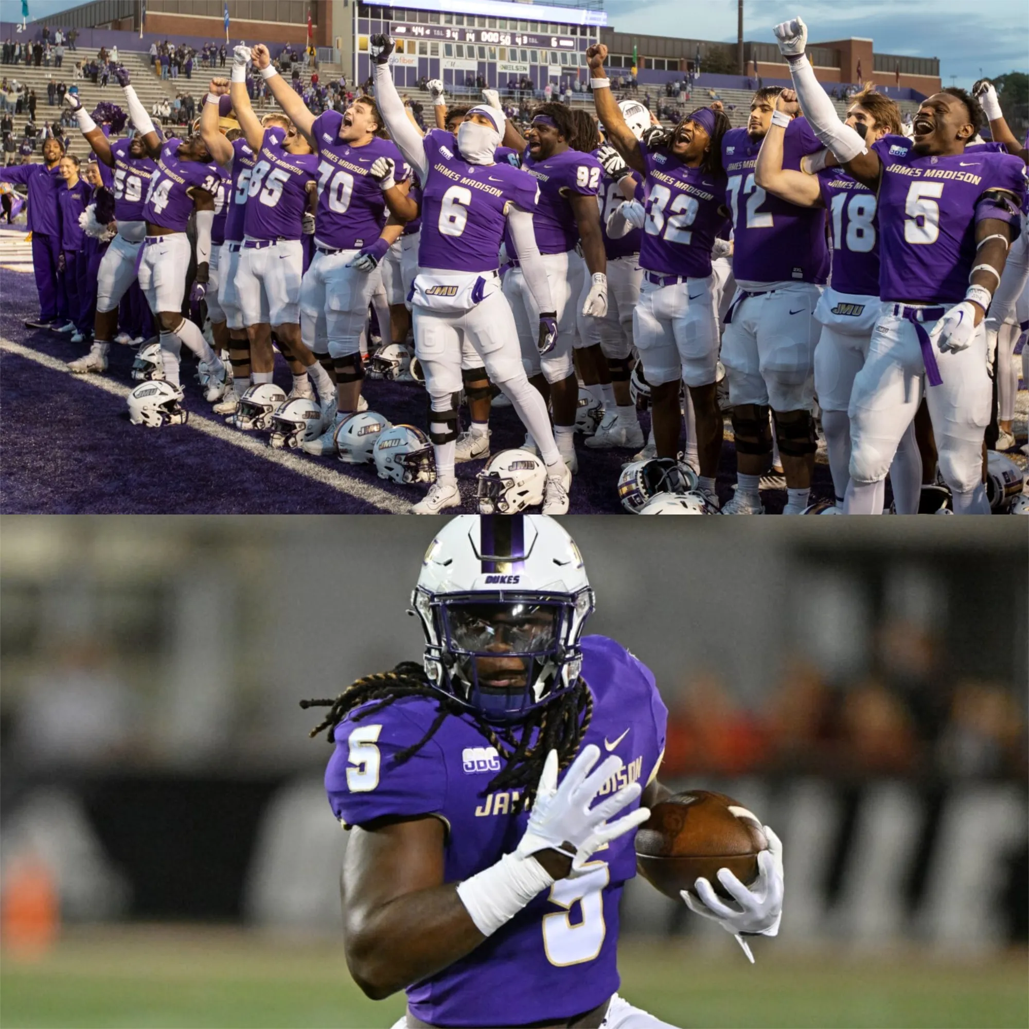 image_67657c067917e James Madison Football Star Eric O’Neill Makes Waves with Iconic Celebration During Boca Raton Bowl Victory