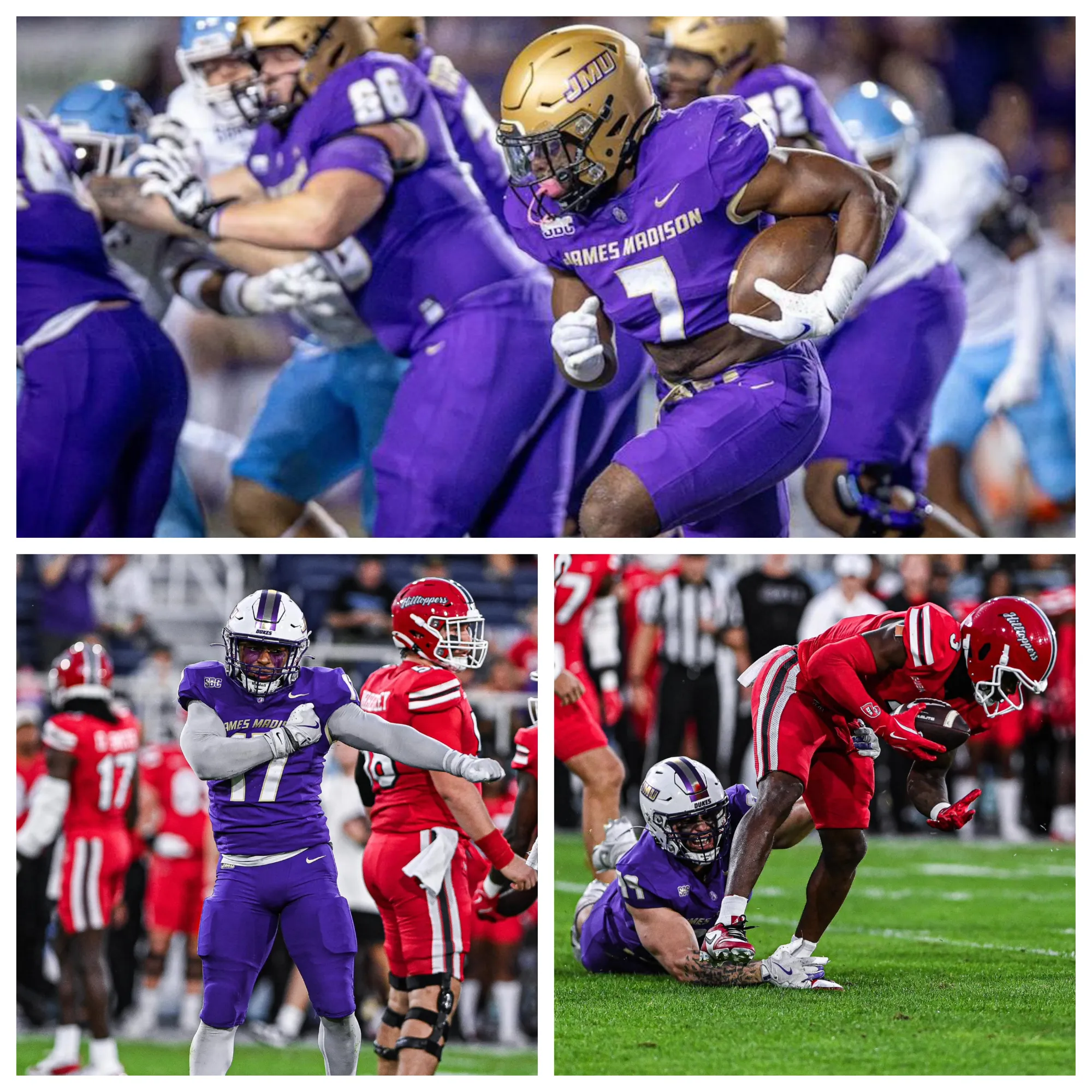 James Madison Football Star Eric O’Neill Makes Waves with Iconic Celebration During Boca Raton Bowl Victory