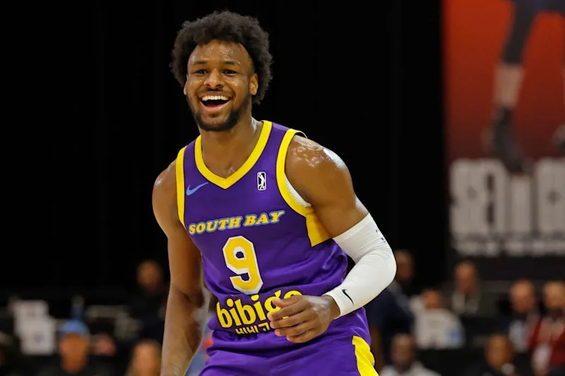 image_676622fd88847 Why Lakers' Bronny James Is Playing in 'Crazy' G League Showcase