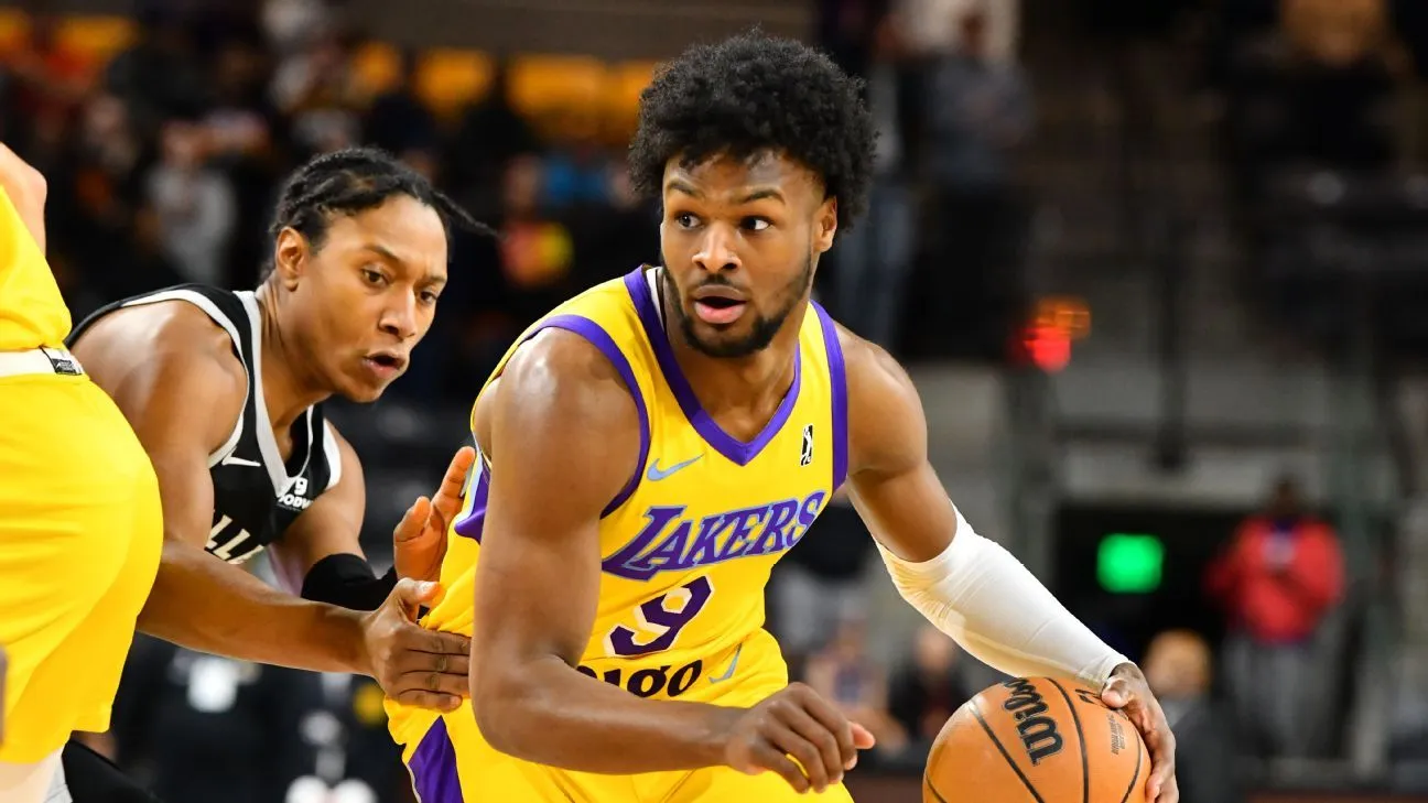 image_676622fdc7eca Why Lakers' Bronny James Is Playing in 'Crazy' G League Showcase