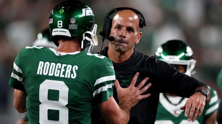 Jets Fire Saleh After Telling Rodgers About Hackett’s Demotion