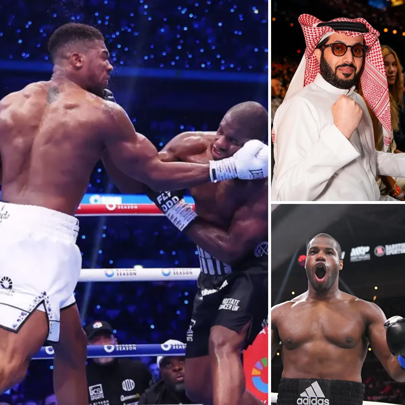 Shock news, Turki Al-Sheikh reveals about the rematch between Anthony Joshua and Daniel Dubois