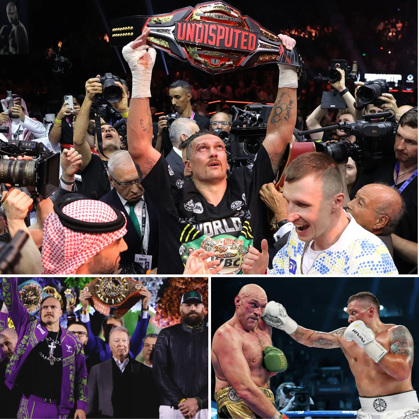 Oleksandr Usyk secures dominant victory over Tyson Fury once again in Riyadh rematch