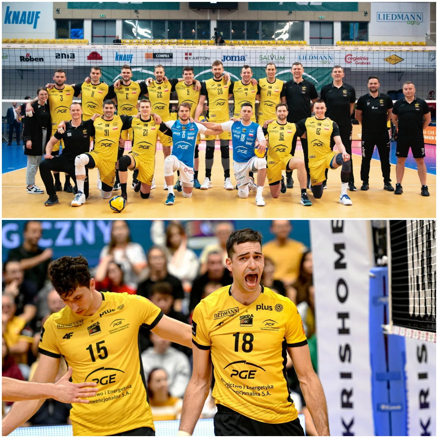 Skra Bełchatów Claim Victory In Opening Match Of Round 17 PlusLiga