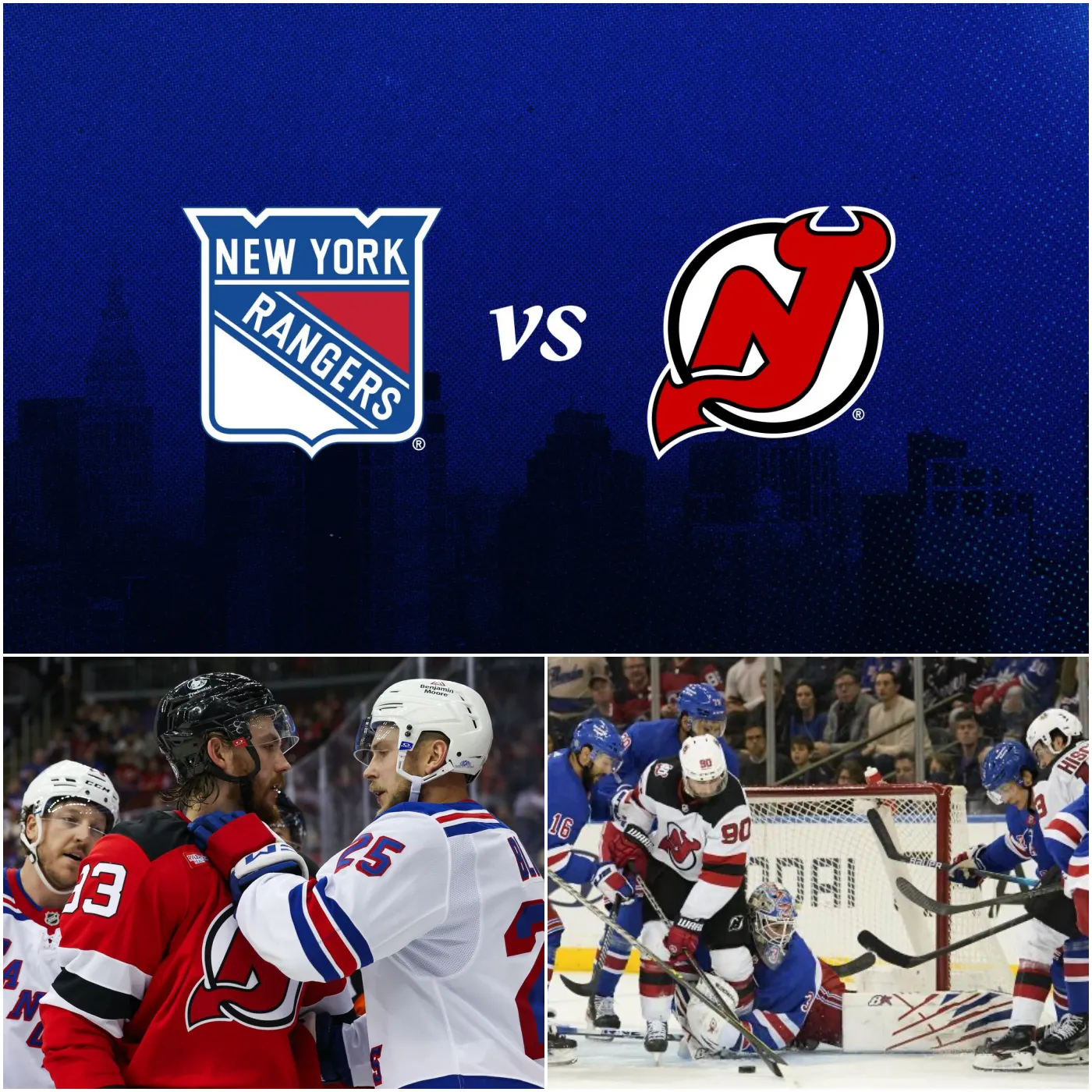 NHL Matchup Preview: New York Rangers vs New Jersey Devils