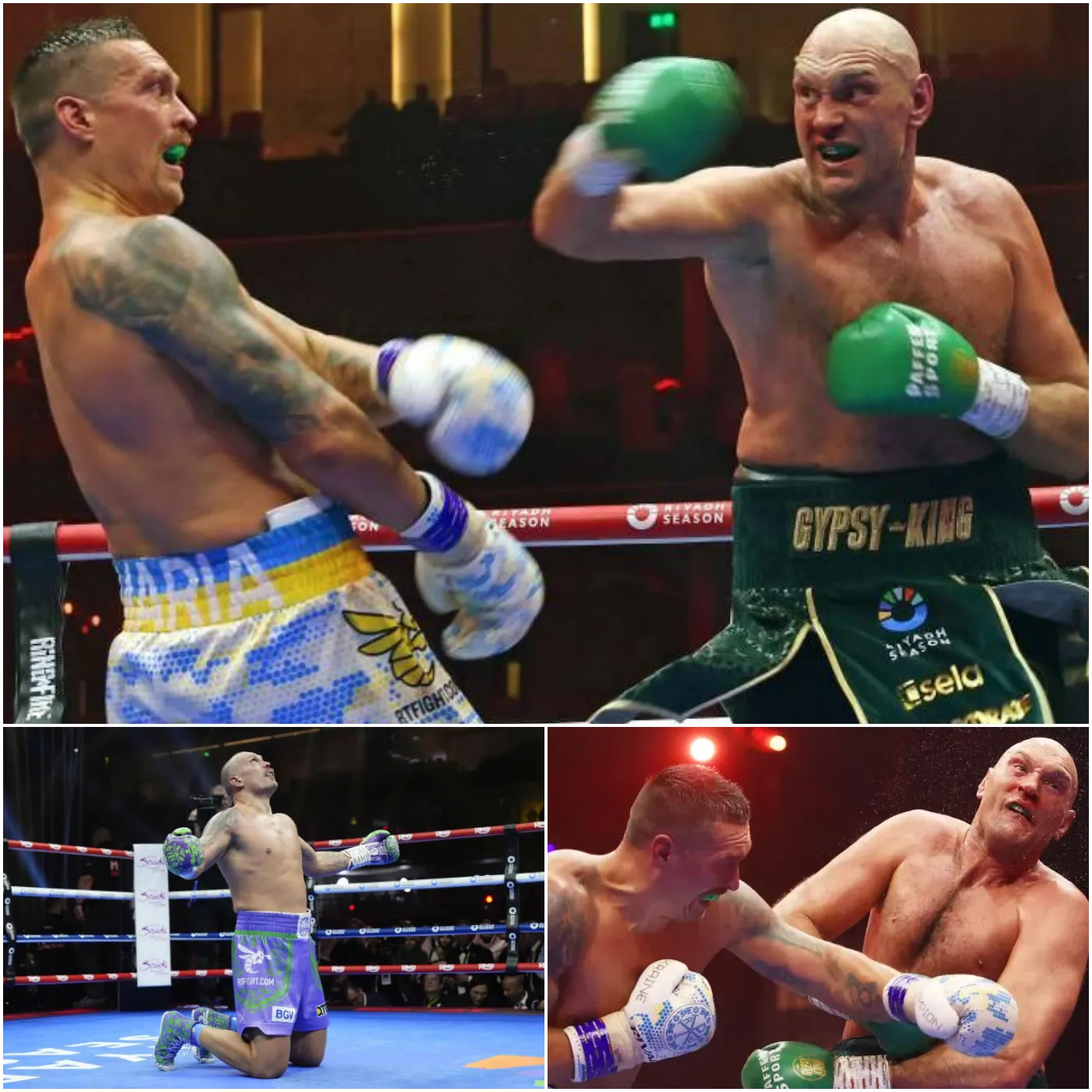 Tyson Fury was enraged after losing to Usyk and accused the referee of favoritism.