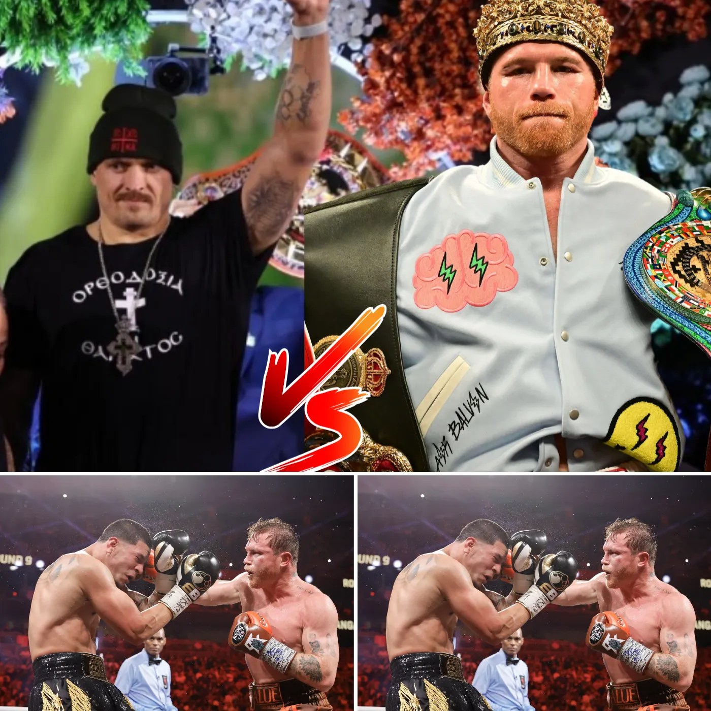 Between Canelo Álvarez and Oleksandr Usyk So Where the Real Undefeated Champion Lies