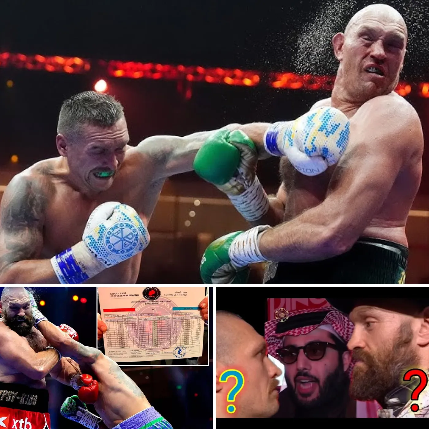 Shocking Evidence Shows Fury vs. Usyk Fight Was Rigged for Profit