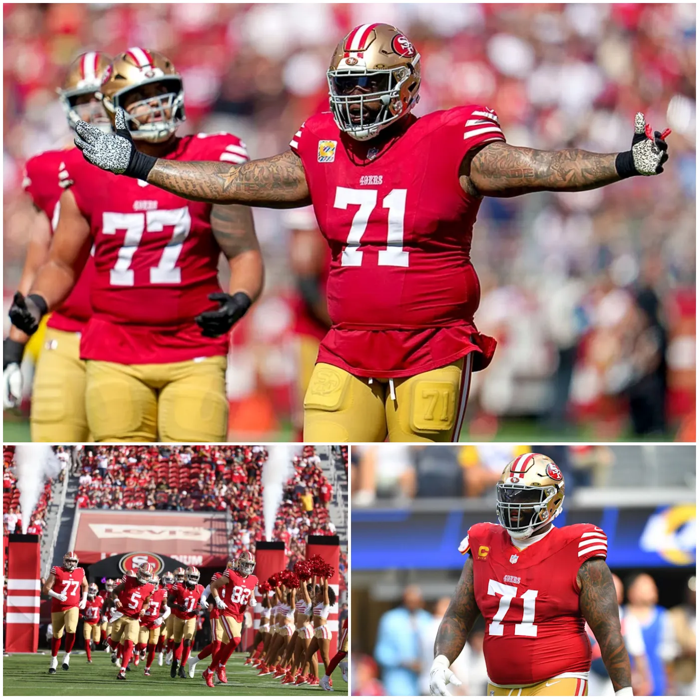 Trent Williams Absence Leaves a Huge Hole in the 49ers Line