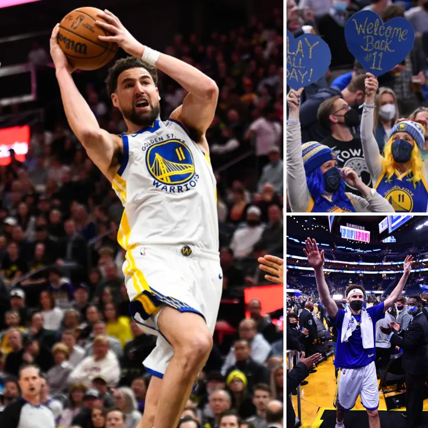 Fans Shocked as Klay Thompson’s Girlfriend Appears at Warriors Game