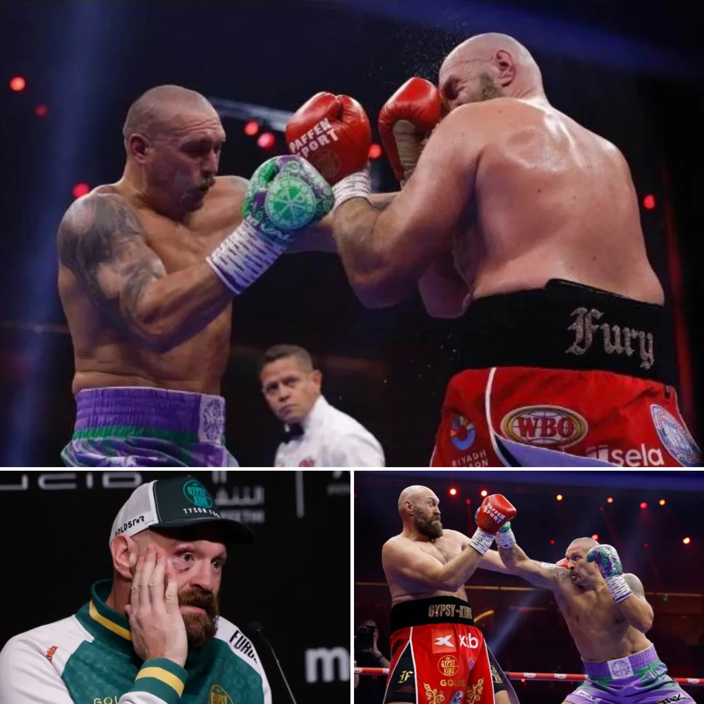 Usyk Triumphs Over Fury King of the Gypsies Reacts Furiously to Referee Decisions