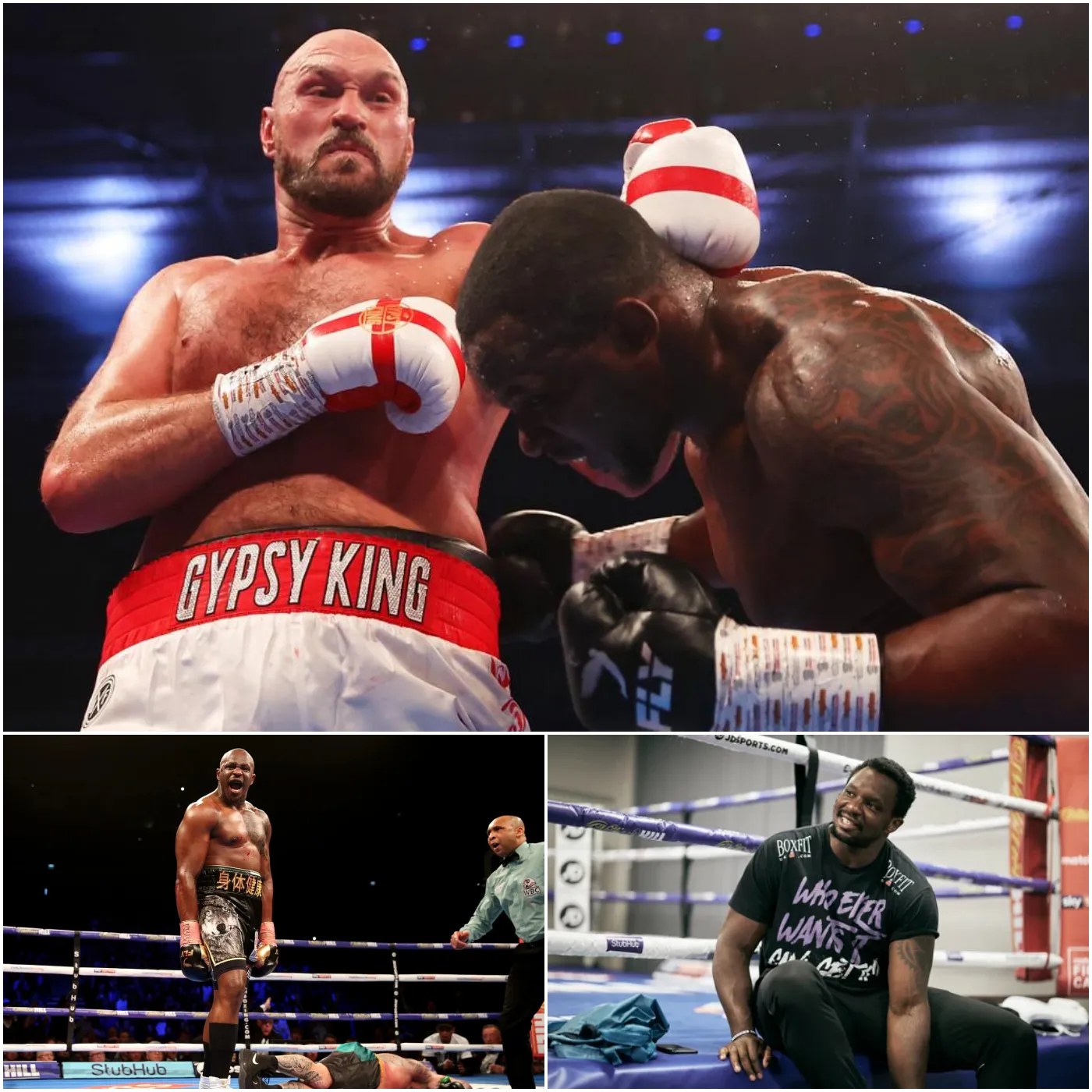 Fury continues to accuse him of cheating, with Dillian Whyte “laughing in contempt” at the fake stunt…