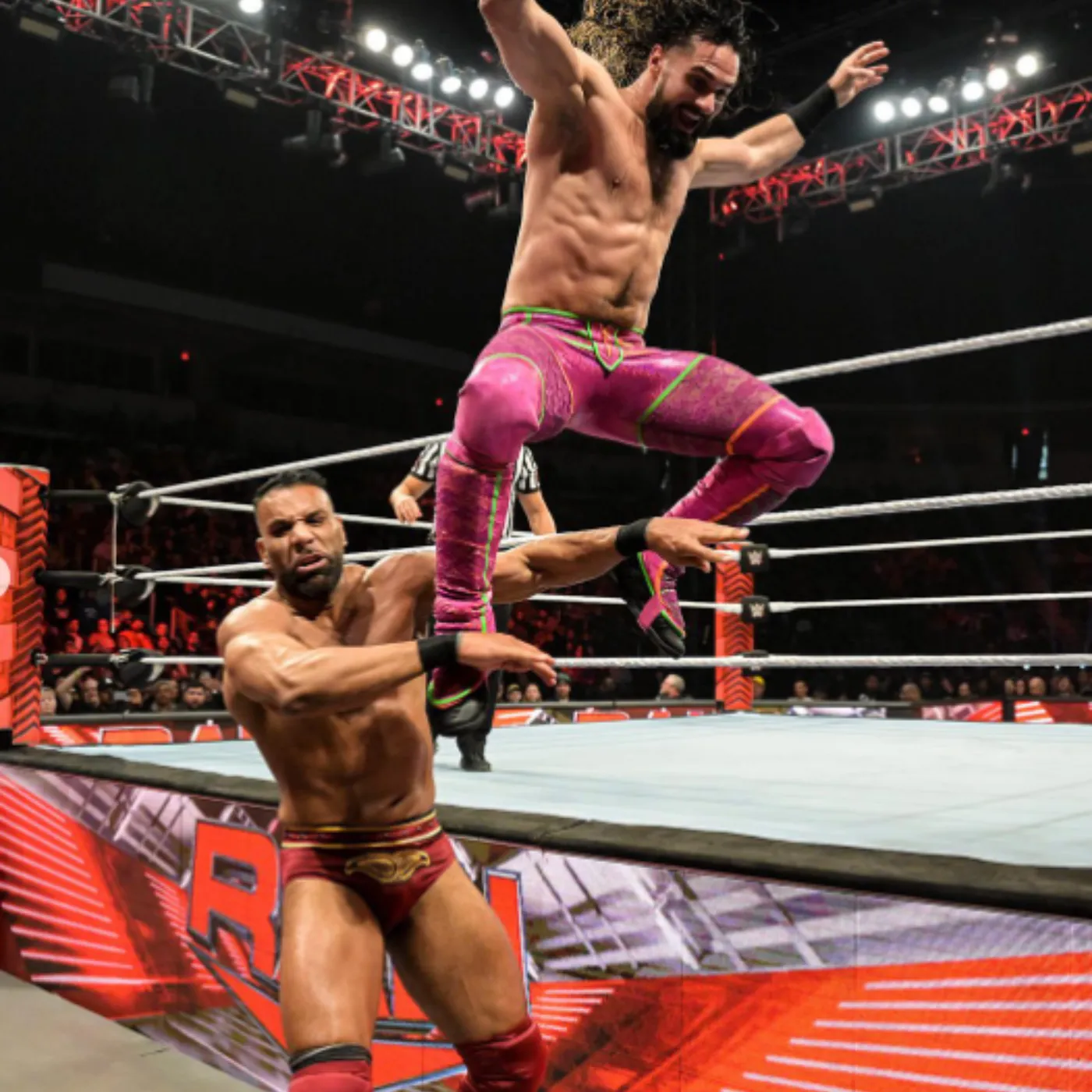 image_67692d3f3dd5b WWE World Heavyweight Champion Seth Rollins Suffers Multiple Knee Injuries Against Jinder Mahal