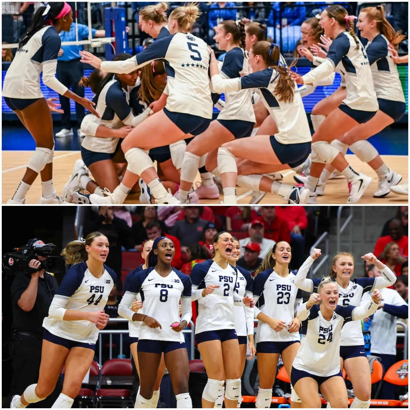 The Pennsylvania State volleyball team won its eighth national victory, where did they get their strong motivation from, what helped them overcome their limits like that.