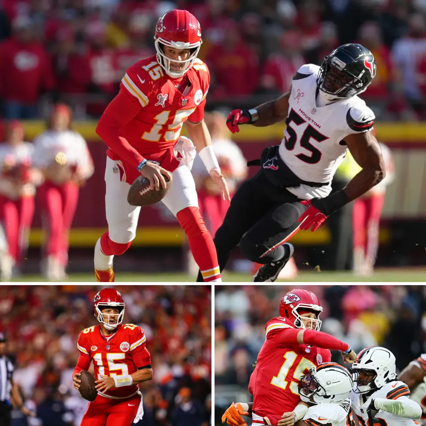 Chiefs’ Patrick Mahomes Eases Ankle Injury Concerns, Sets Personal Rushing Mark on Touchdown Run