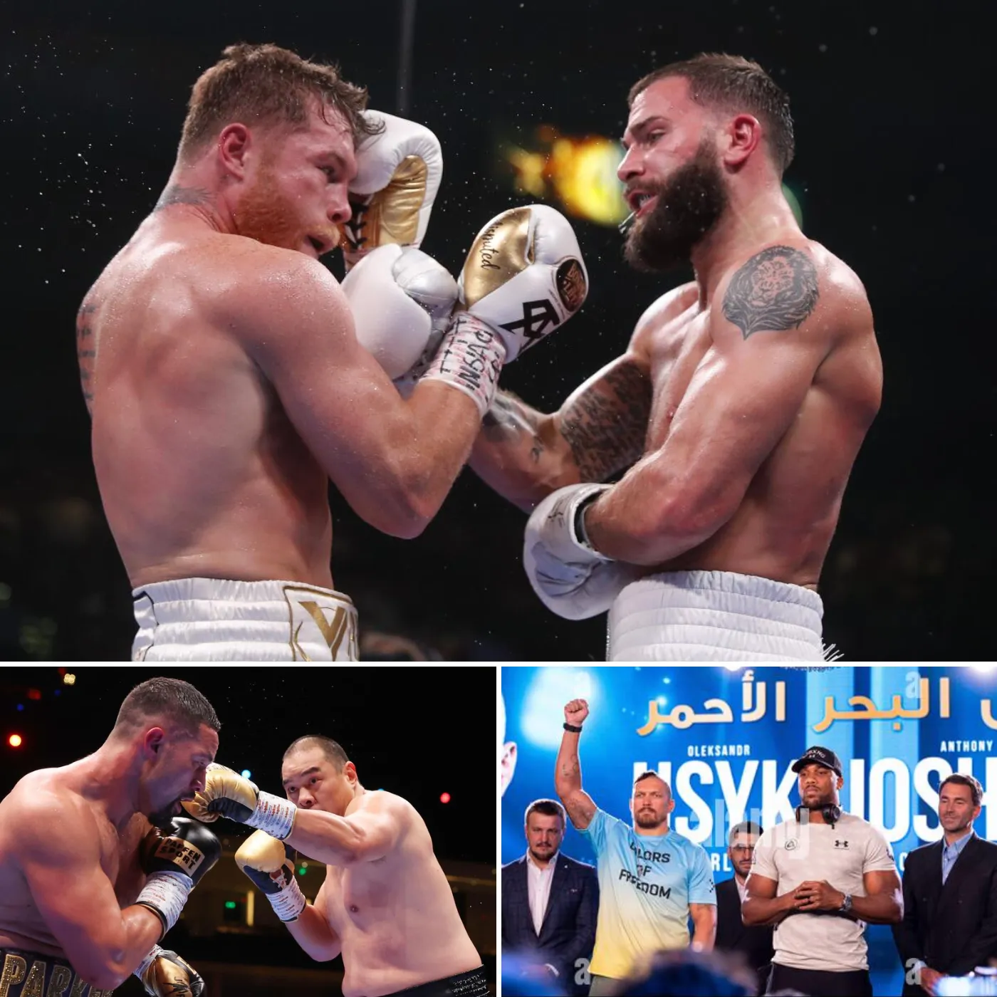 Canelo Álvarez Responds to Supportive Sayings from Oleksandr Usyk in His Quest to Defeat Joseph Parker