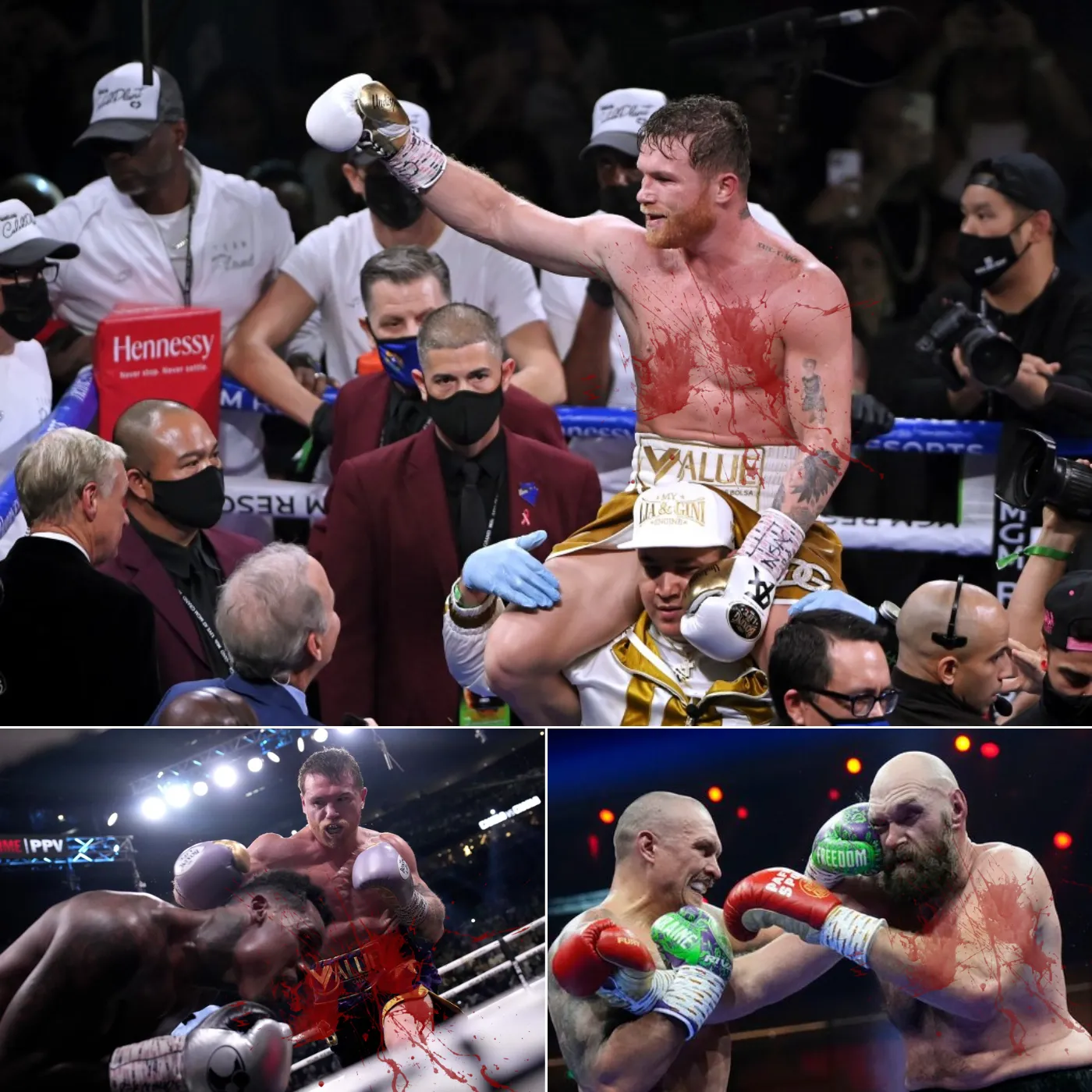 Canelo Álvarez shows out the victory results to remind fury tyson to practice more much than