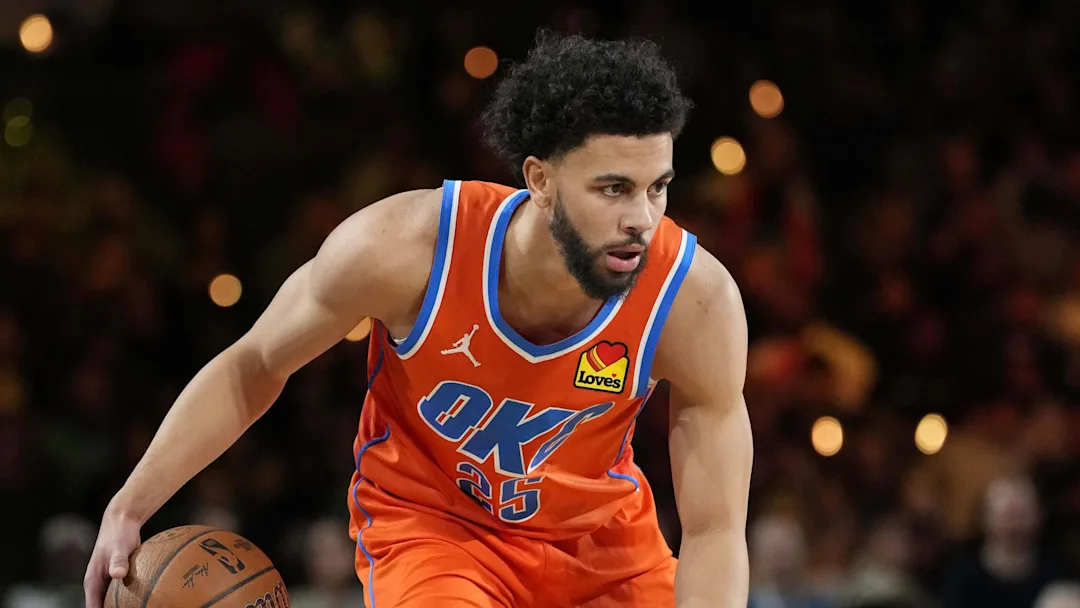 OKC Thunder Rookie Ajay Mitchell Makes First Appearance on NBA Rookie Ladder Leaderboard