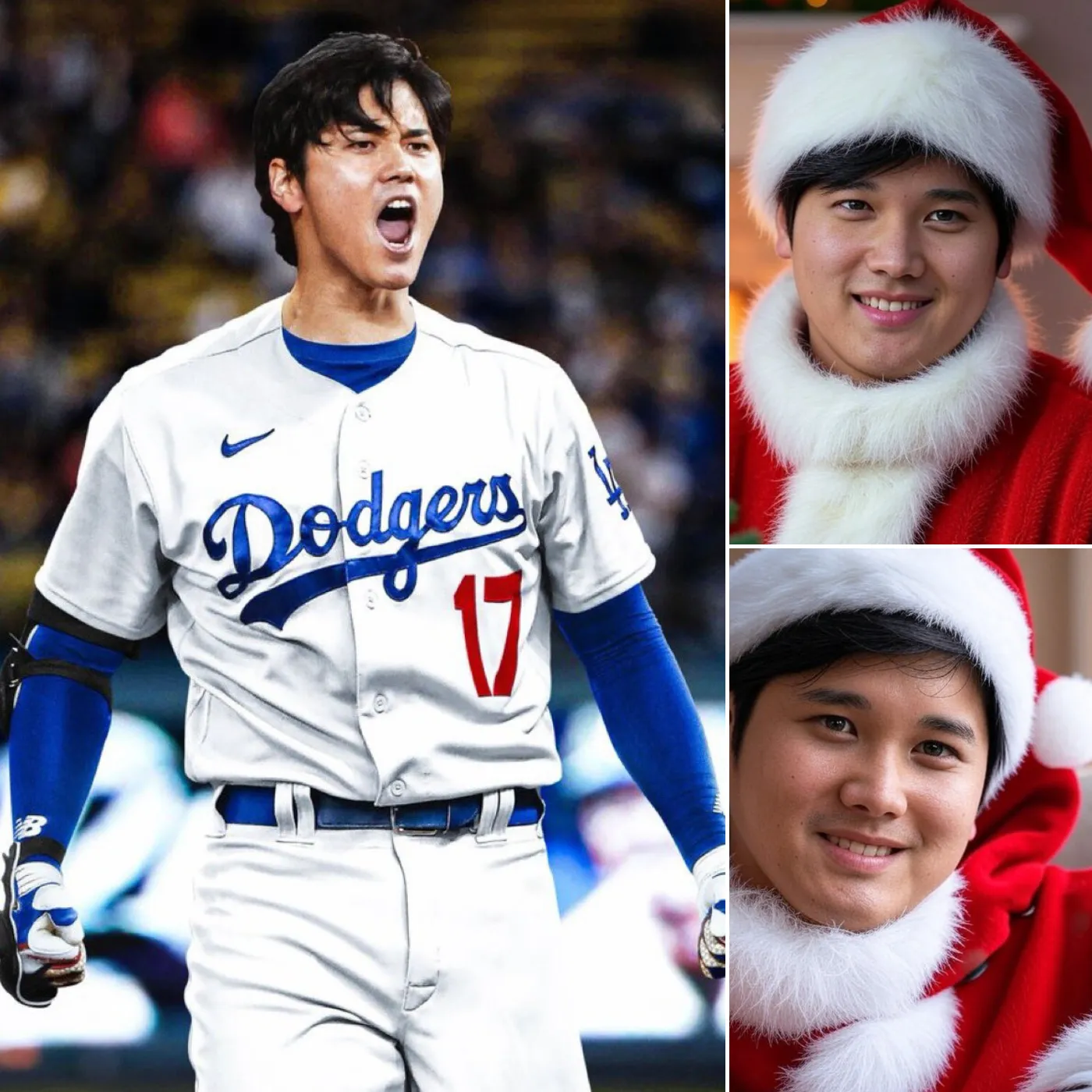 Shohei Ohtani Spreads Christmas Cheer After Winning Male Athlete of the Year for the Third Time