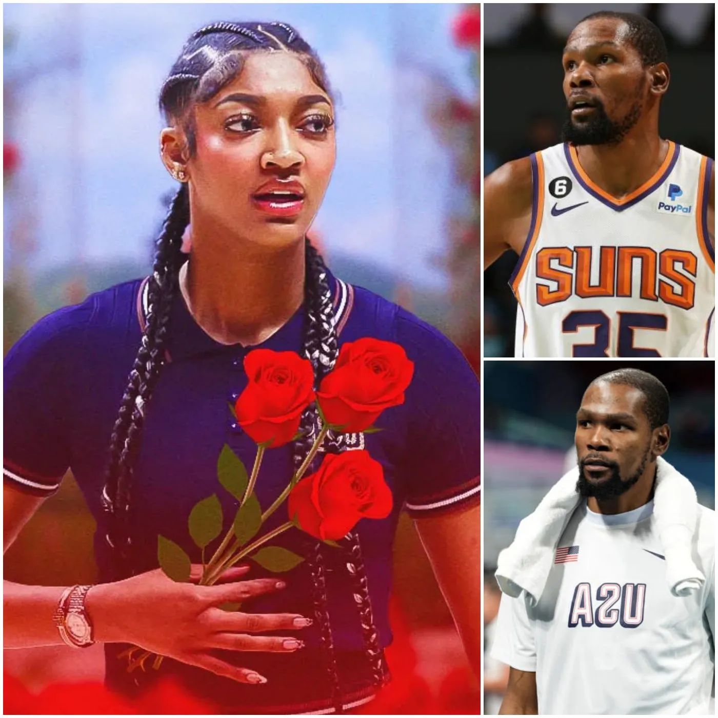 Kevin Durant and Angel Reese Stay Silent Amid Fan Speculation About Their Relationship