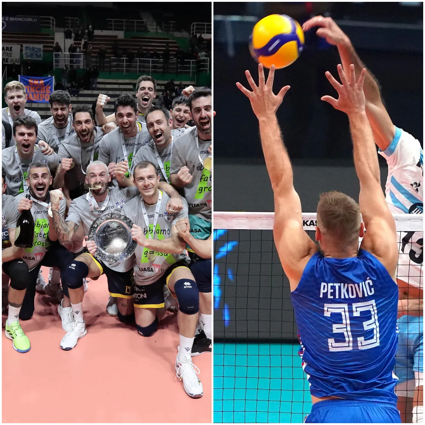 Petkovic accelerates, Grottazzolina takes second SuperLega win. All teams are trying to achieve what they want. What is it that they have to make such efforts?