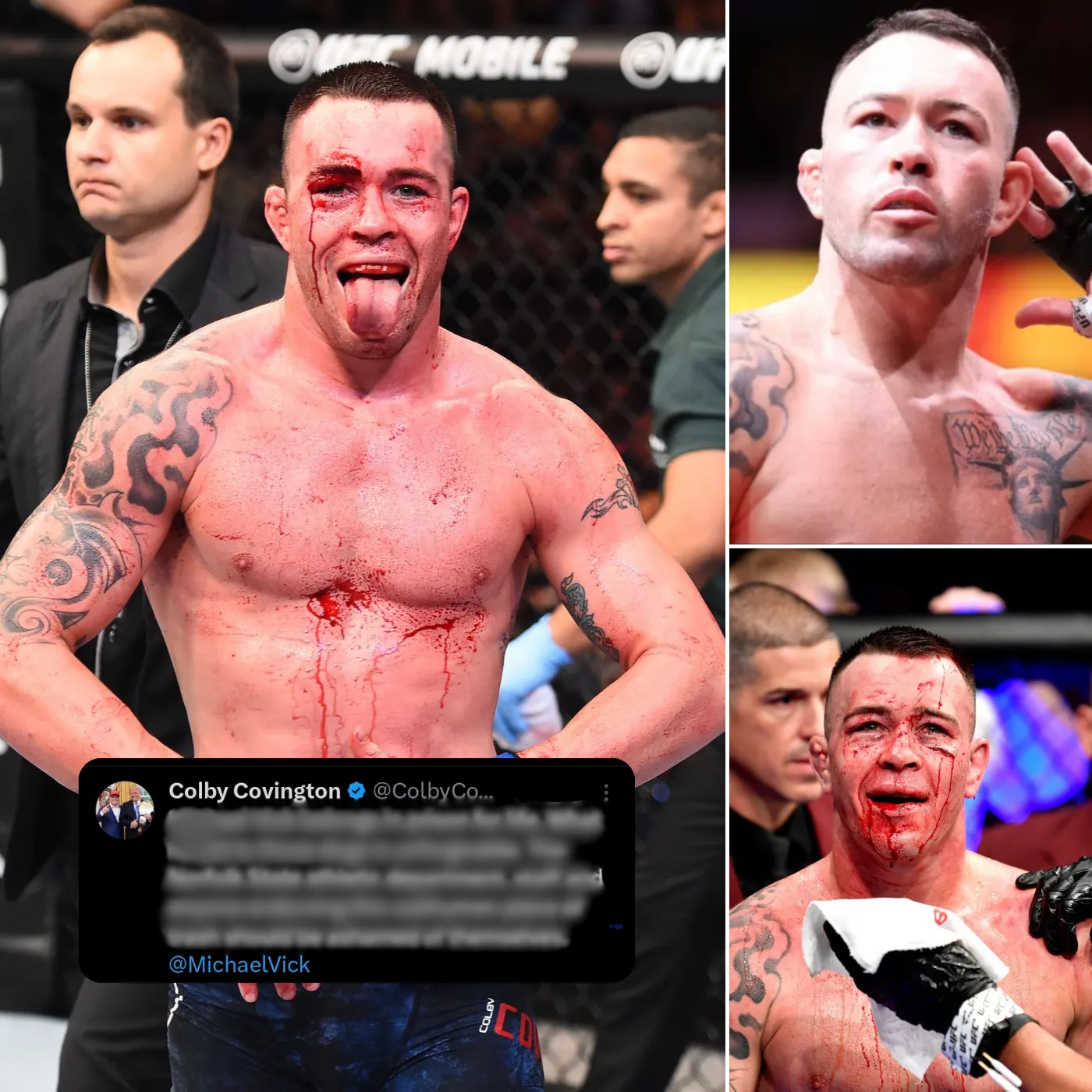 Paper Tiger Colby Covington Sparks Outrage with Shocking Attack on Sports Star