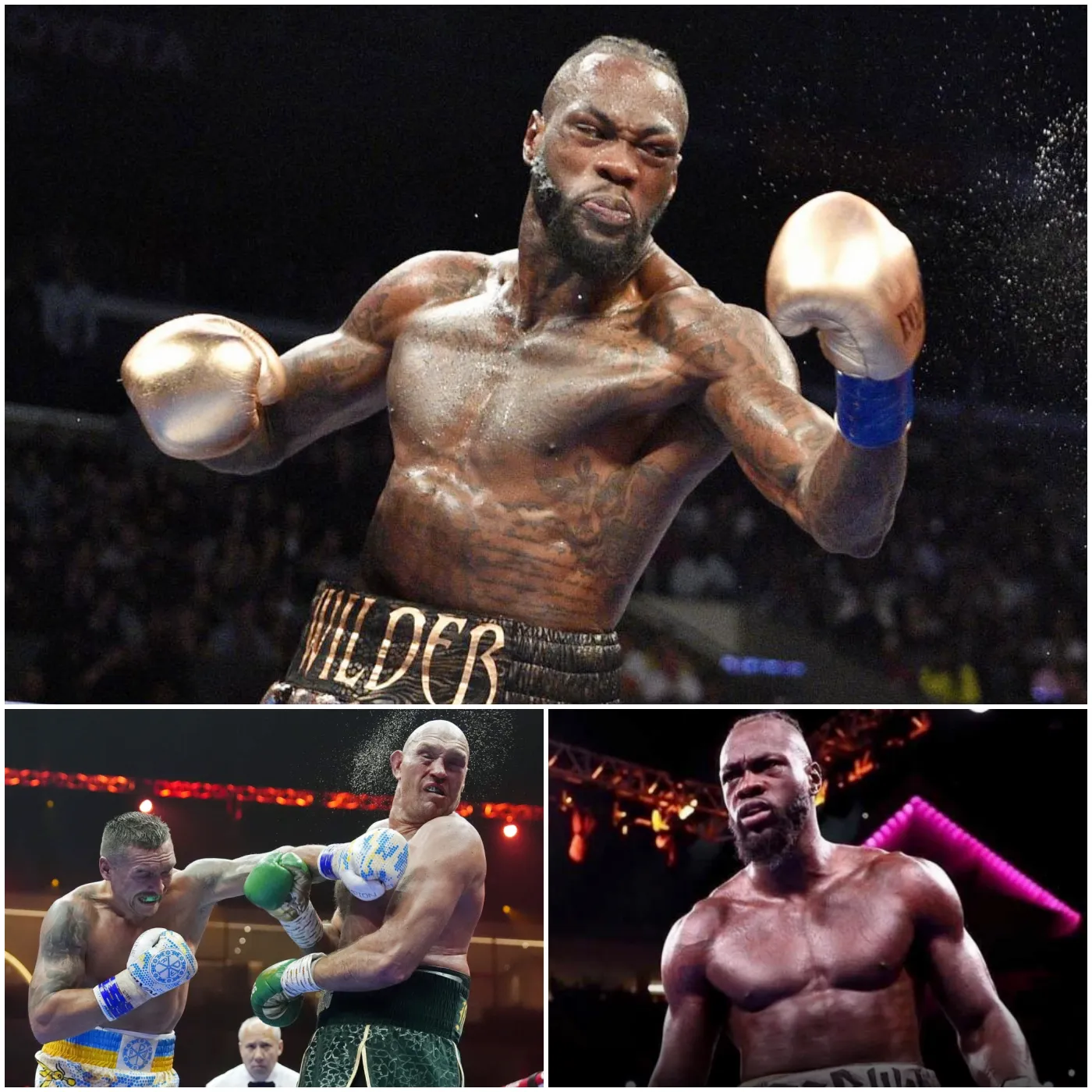 Wilder’s Stupid Insult. Is Deontay Wilder Just Jealous of Fury and Usyk’s Success.