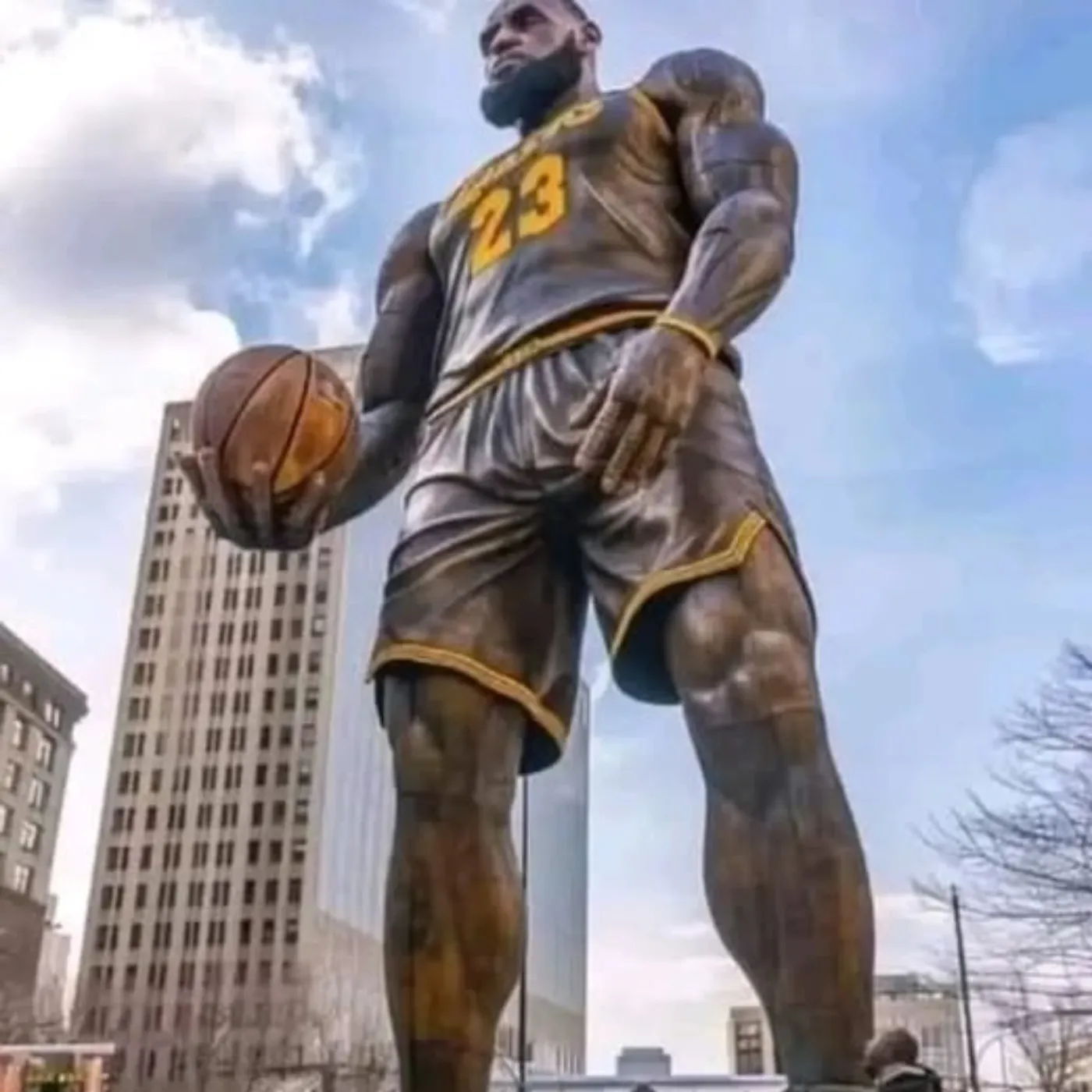 image_676cc810b9793 LeBron James was honored with an early statue, creating a wave of controversy in the NBA community