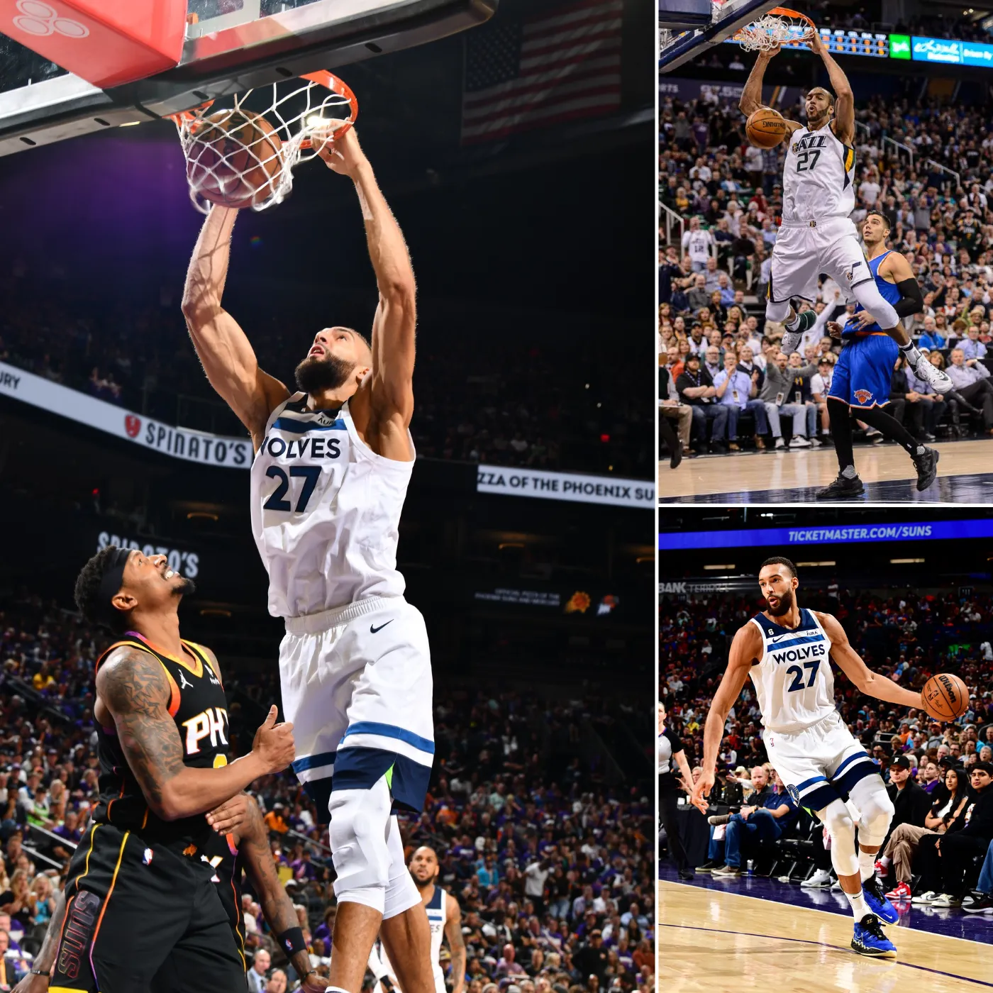 A Towering Performance Rudy Gobert’s Double-Double Steals the Show!