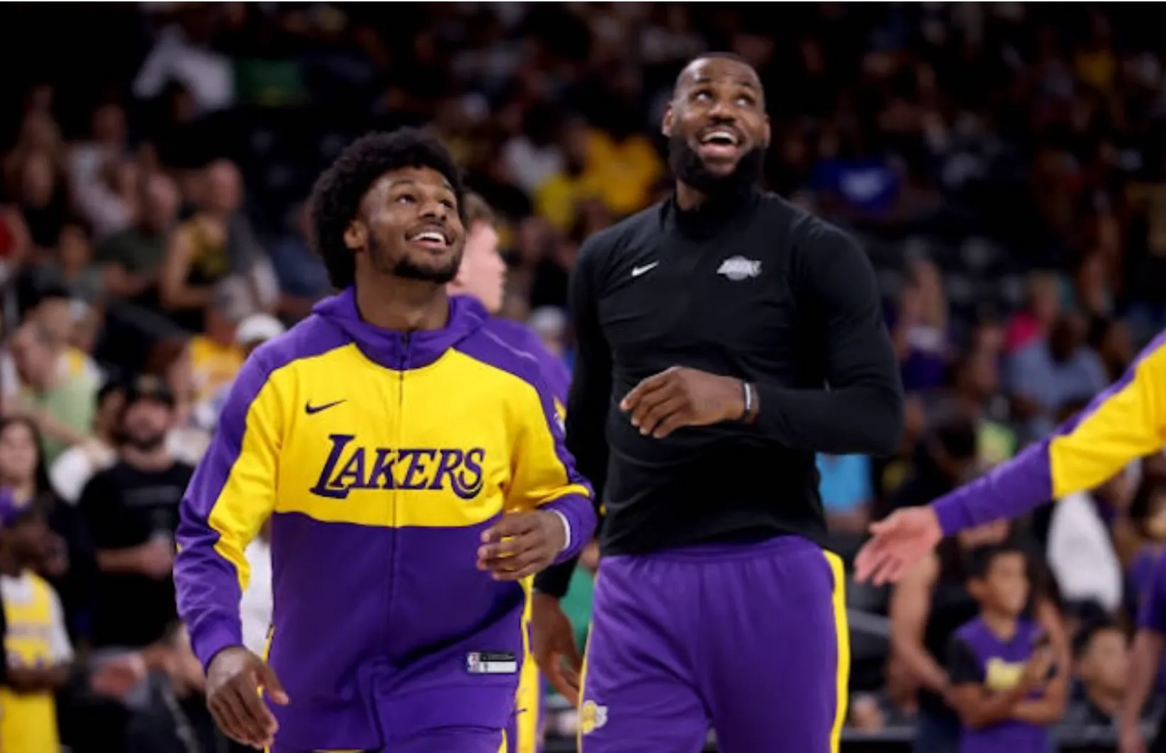 image_676ce69954a4c LeBron James Shares Insights on Bronny James' Development with South Bay Lakers