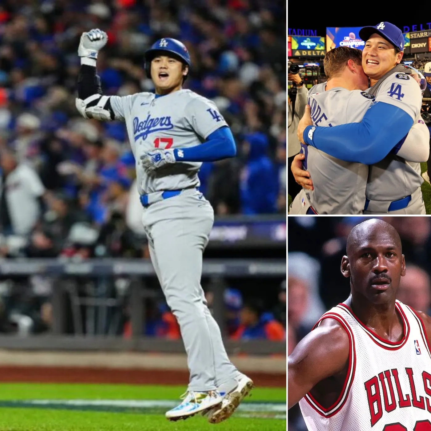 Shohei Ohtani Follows in Michael Jordan’s Footsteps AP Male Athlete of the Year for the Third Time