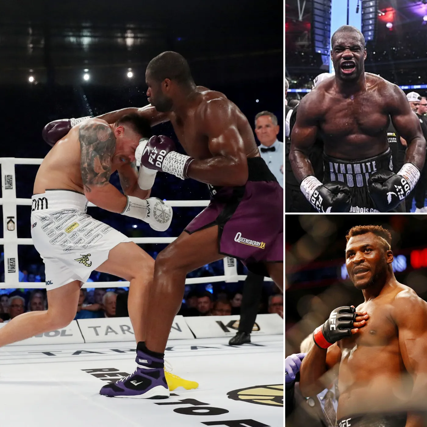 Daniel Dubois reacted strongly when Usyk sidelined him to fight Ngannou