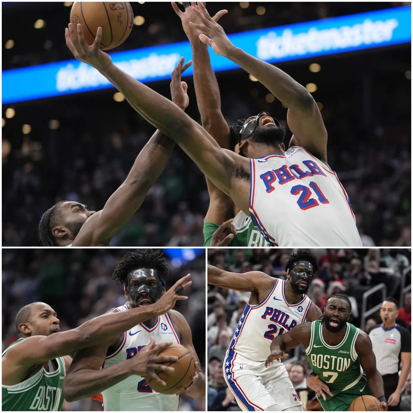 Joel Embiid’s Shocking Warmup Incident Leaves Fans Holding Their Breath Ahead of Celtics Showdown