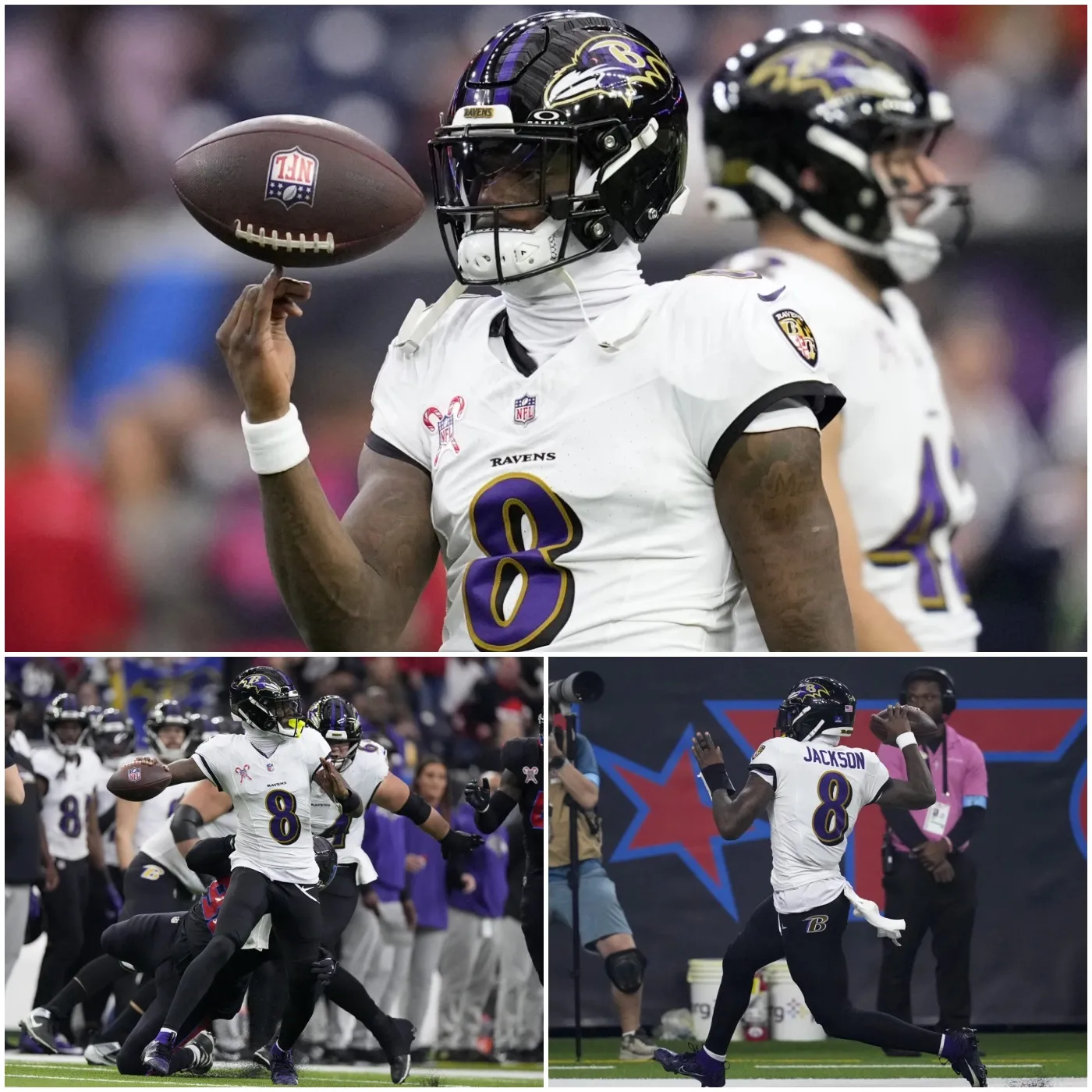 Lamar Jackson Shatters Records and Dominates Texans in a Stunning Ravens Victory