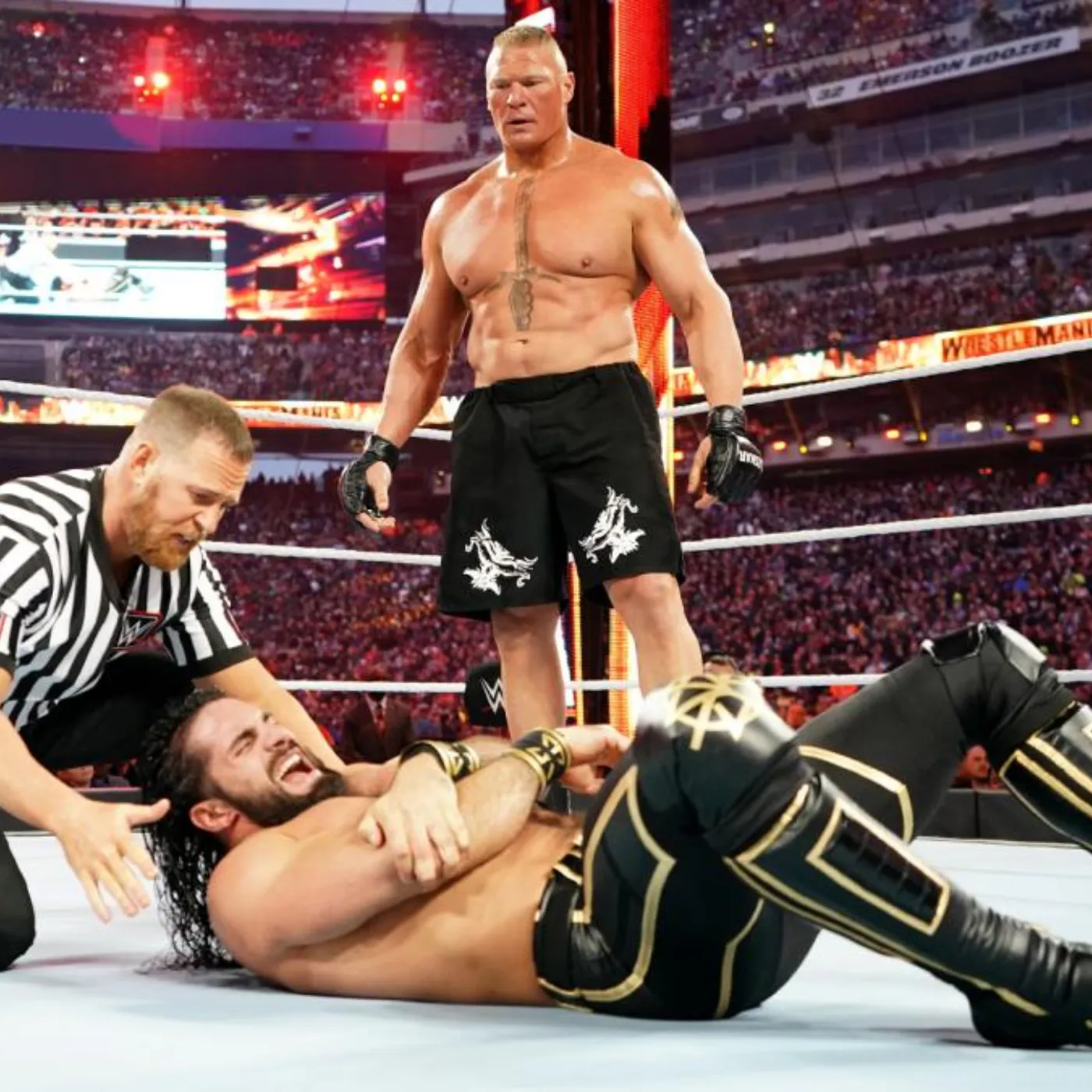 image_676e168c57347 Brock Lesnar Hospitalizes Seth Rollins with Brutal Attack: What Really Happened?