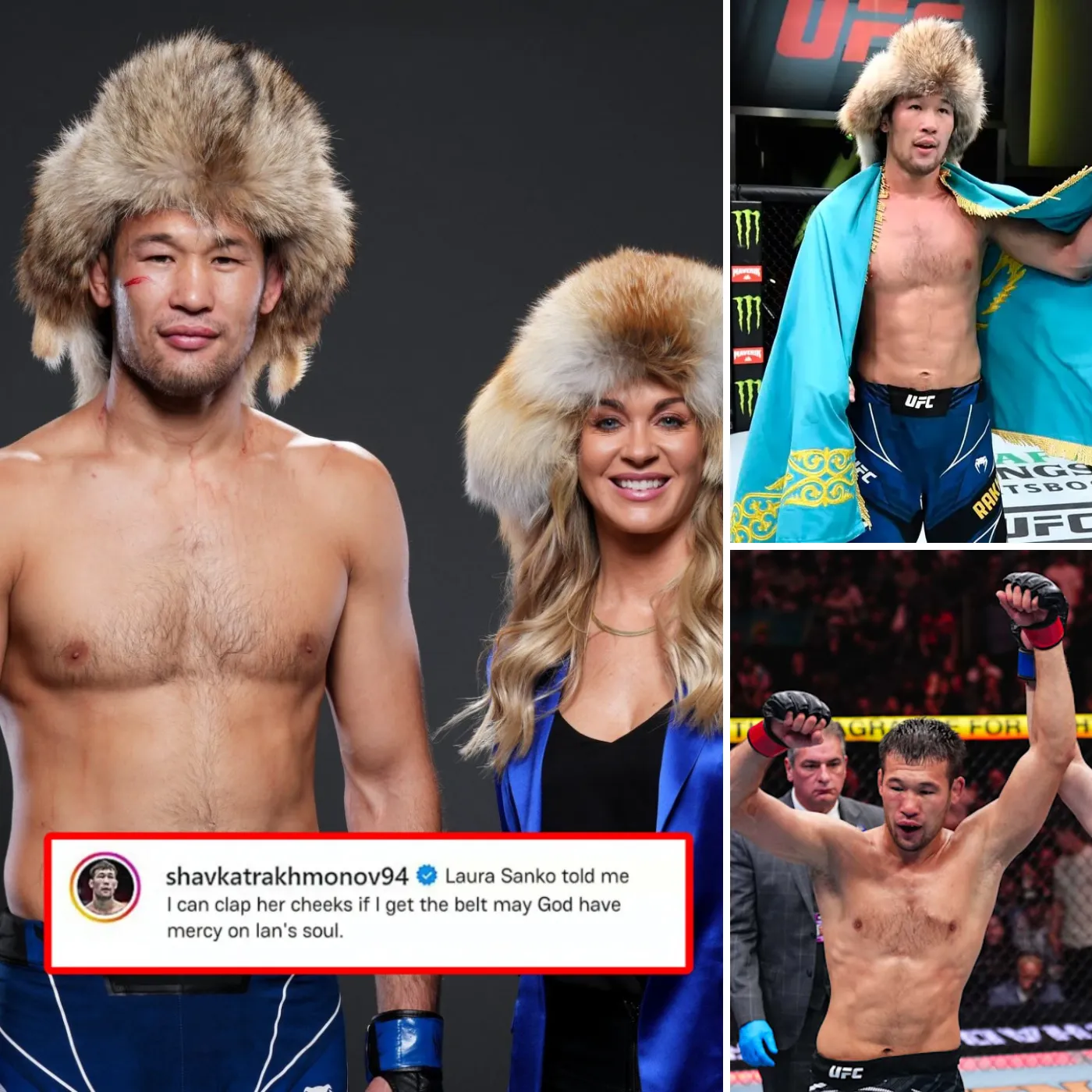 Did Shavkat Rakhmonov Just Reveal Laura Sanko’s Shameless Proposition?