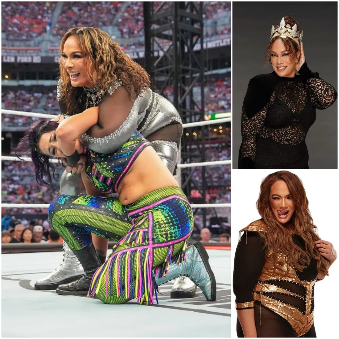 Fans back Nia Jax despite the savage attack on her opponent.