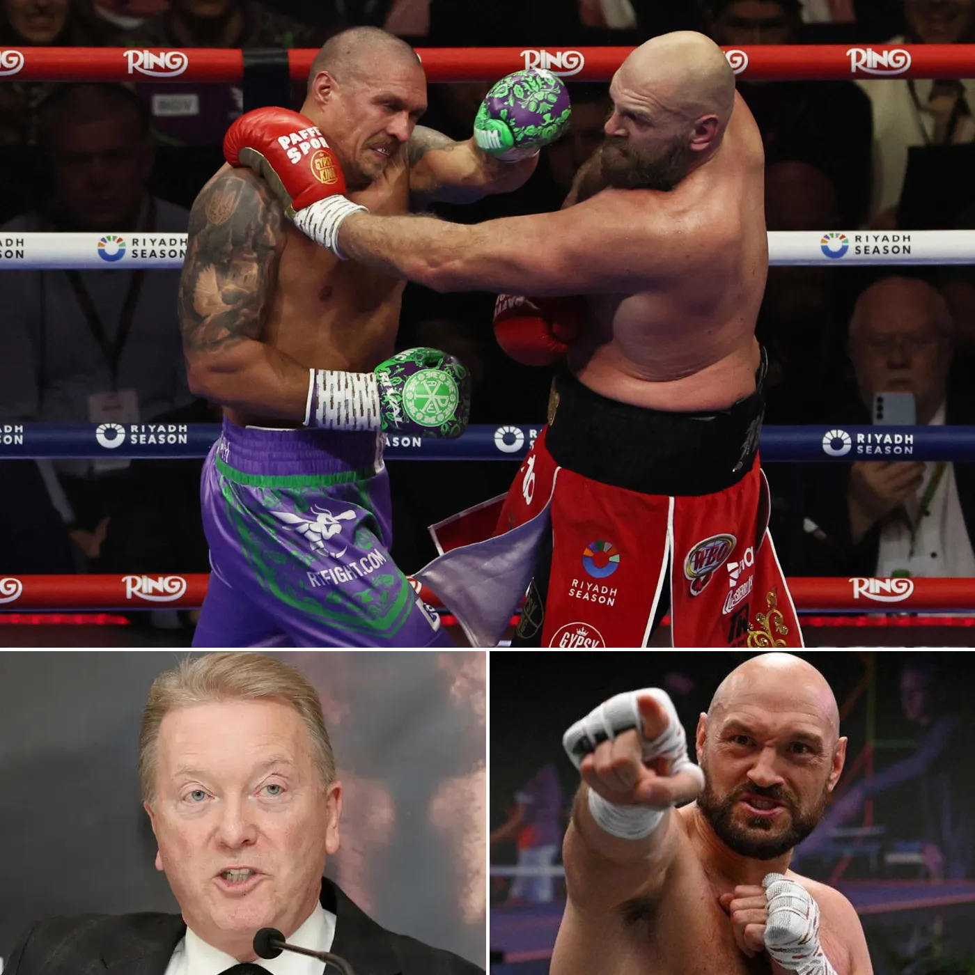 THIS IS RIDICULOUS Frank Warren’s Angry Reaction to Fury vs. Usyk 2 Scorecards