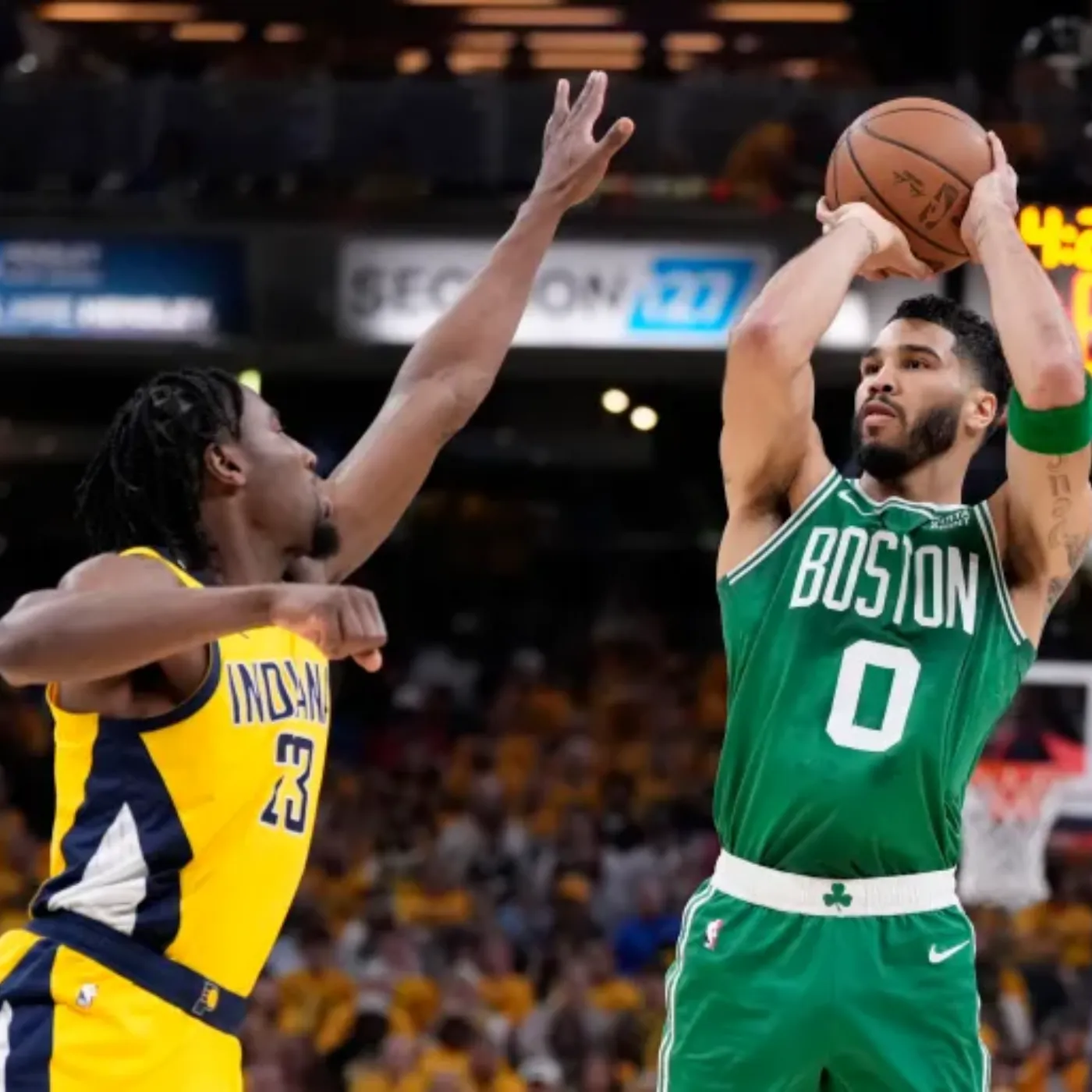 image_676f6c41903aa Jayson Tatum blew the doors off the Pacers with part of so-fired scorings in opponent's protection layer