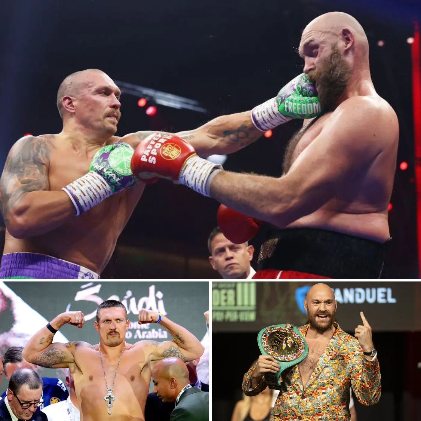 The epic rematch between Oleksandr Usyk and Tyson Fury is really just a money grab. Discover the shocking details and join the debate in the comments below