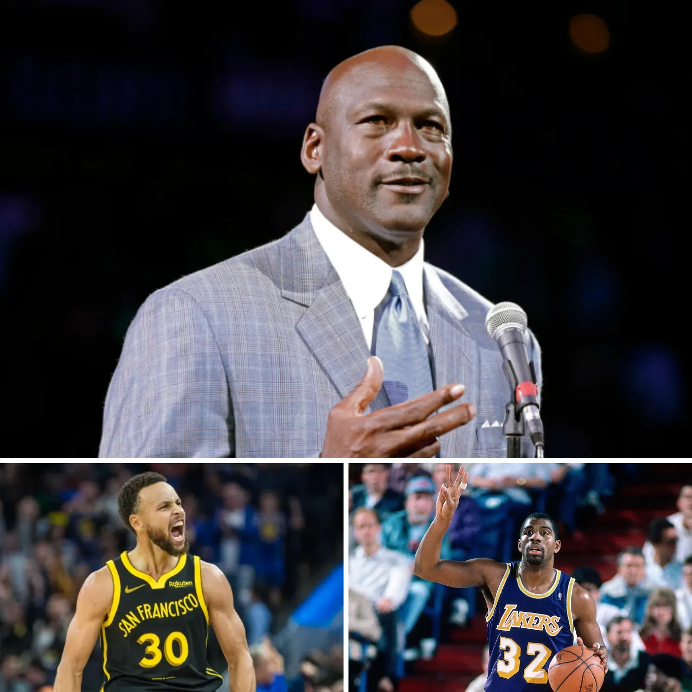 Michael Jordan’s Shocking Pick: Why Magic Johnson is the Best Point Guard Over Steph Curry