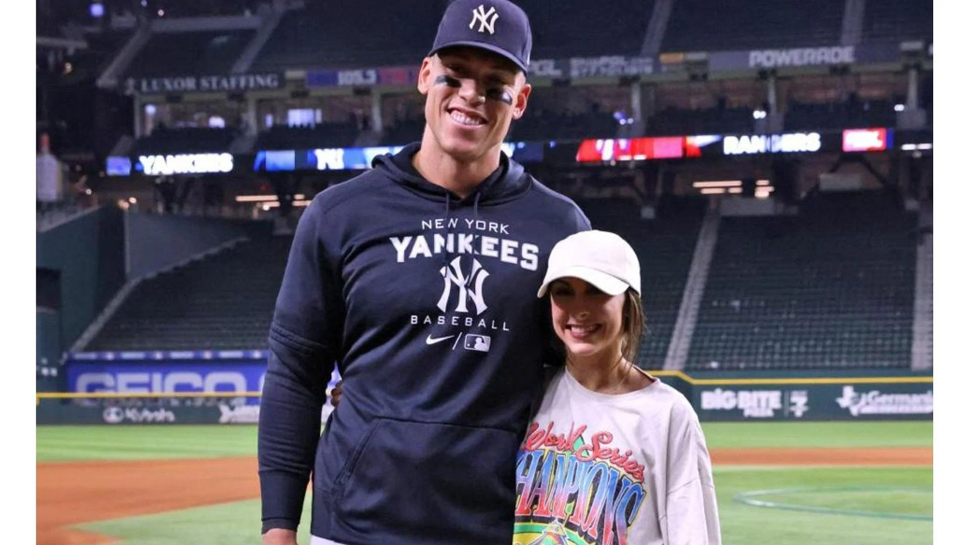 image_677396706aa78 Aaron Judge and wife Samantha Bracksieck are expecting their first child together. Continue reading the story in the comments section below.