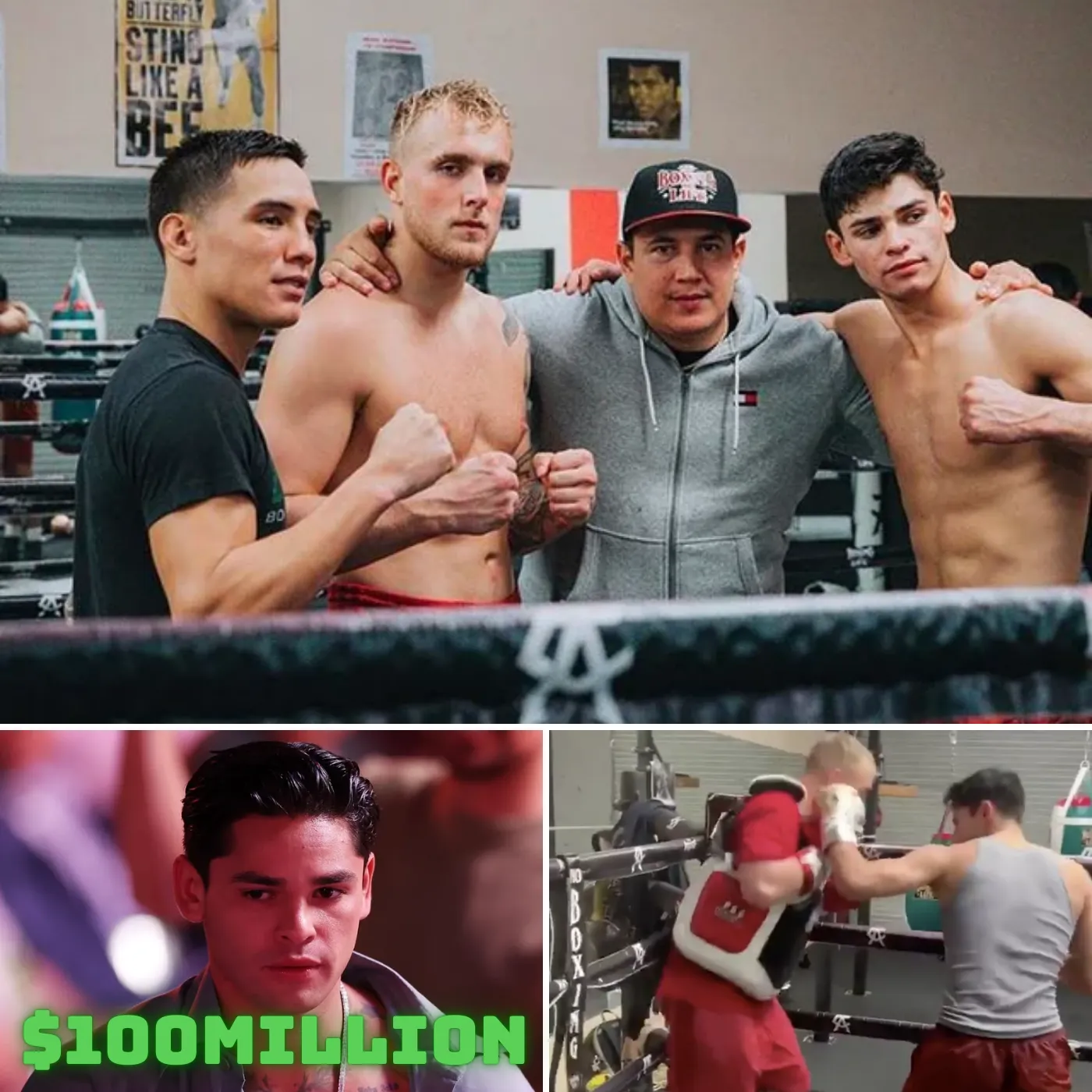 Ryan Garcia and Jake Paul Agree to Fake a Fight for $100 Million!