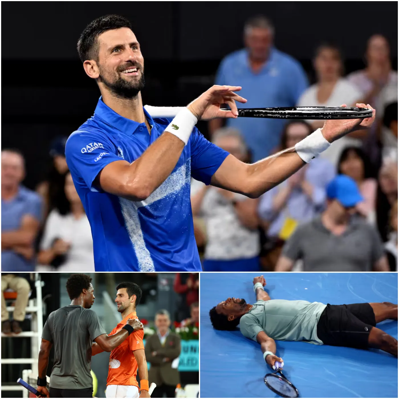 Novak Djokovic Makes His Opponent “Tear Up” Once Again